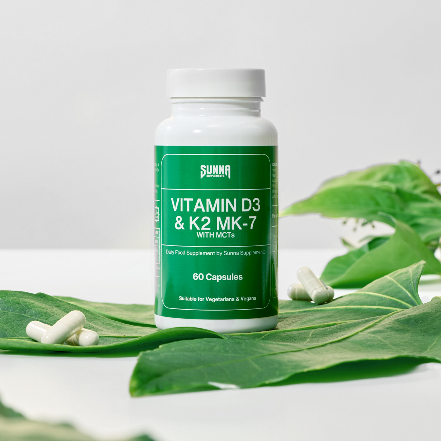 Vitamin D3 & K2 MK-7 with MCT Oil