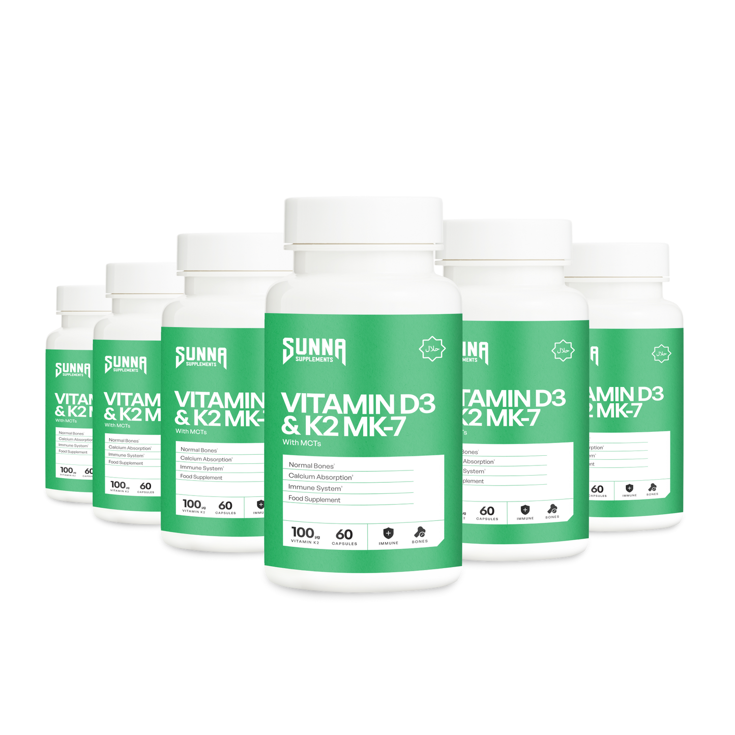 Vitamin D3 & K2 MK-7 with MCT Oil