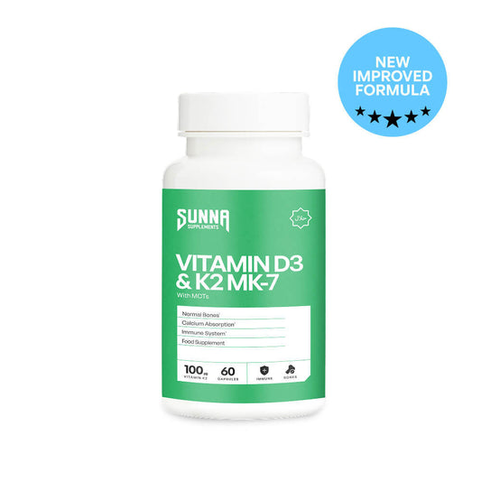 Vitamin D3 & K2 MK-7 with MCT Oil