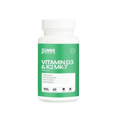 Vitamin D3 & K2 MK-7 with MCT Oil
